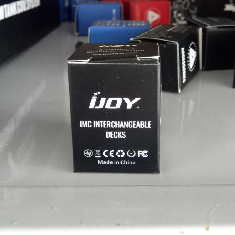Сменные строительные колоды IJOY с золотым покрытием IMC 1/2/3/4/5/6/7/8/9 Coil/3 для