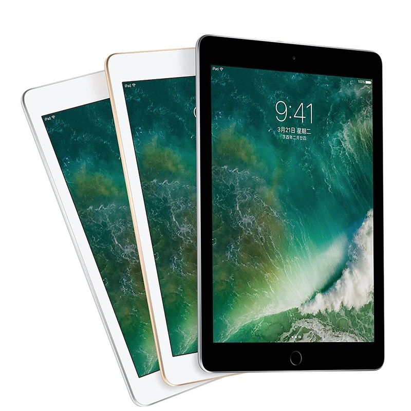 Apple iPad 9.7 дюймов 2017 Модель Таблица Wi-Fi Сотовый 32 Г 128 Retina display 64bit A9 чип 10 час тесто