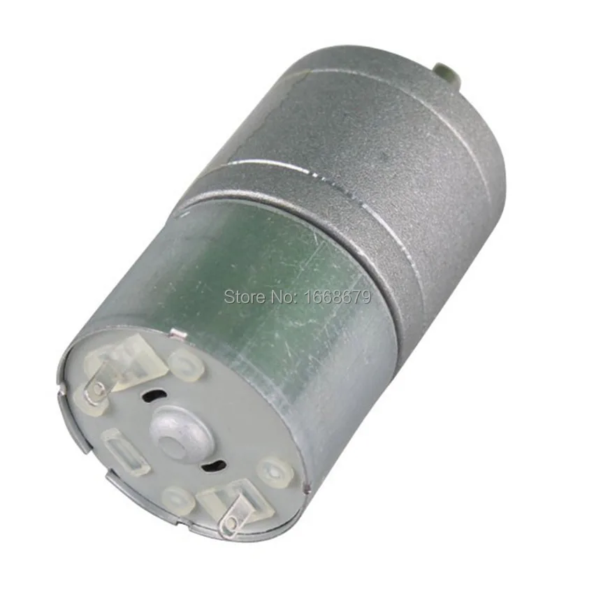 Ebowan 12V мотор-редуктор 6V 12 вольт электрический двигатель постоянного тока с металлической коробкой передач