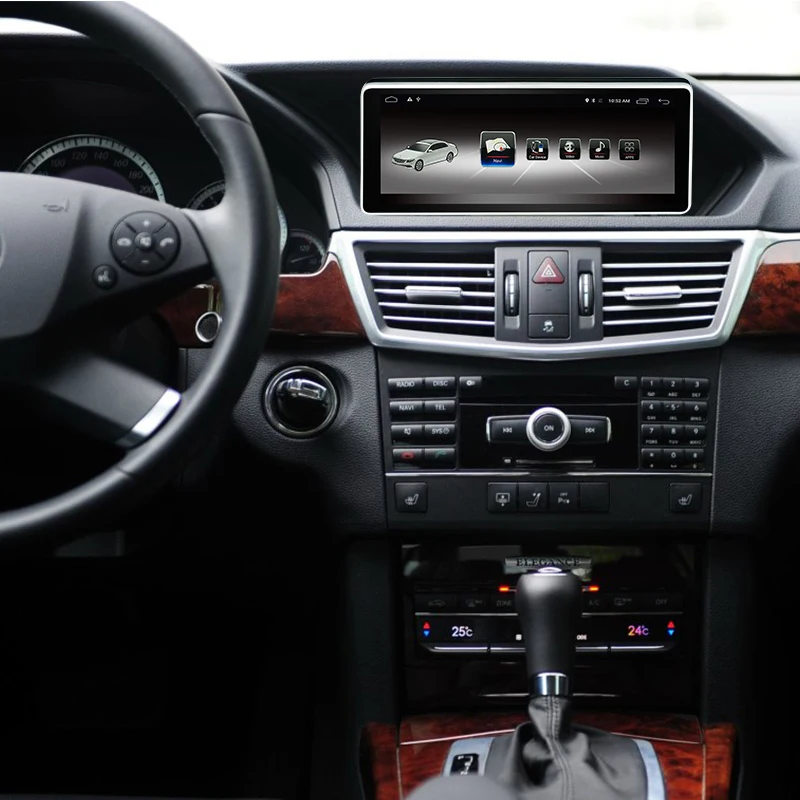 Авто Радио мультимедийный плеер Android 7 1 10 25 &quot2G + 32G для Mercedes Benz E Class 2010 до 2012