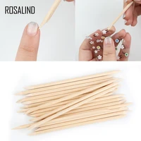 rosalind nails sticks wood cuticle pusher nail art remover set 1005020105pcs for manicure pusher for nails