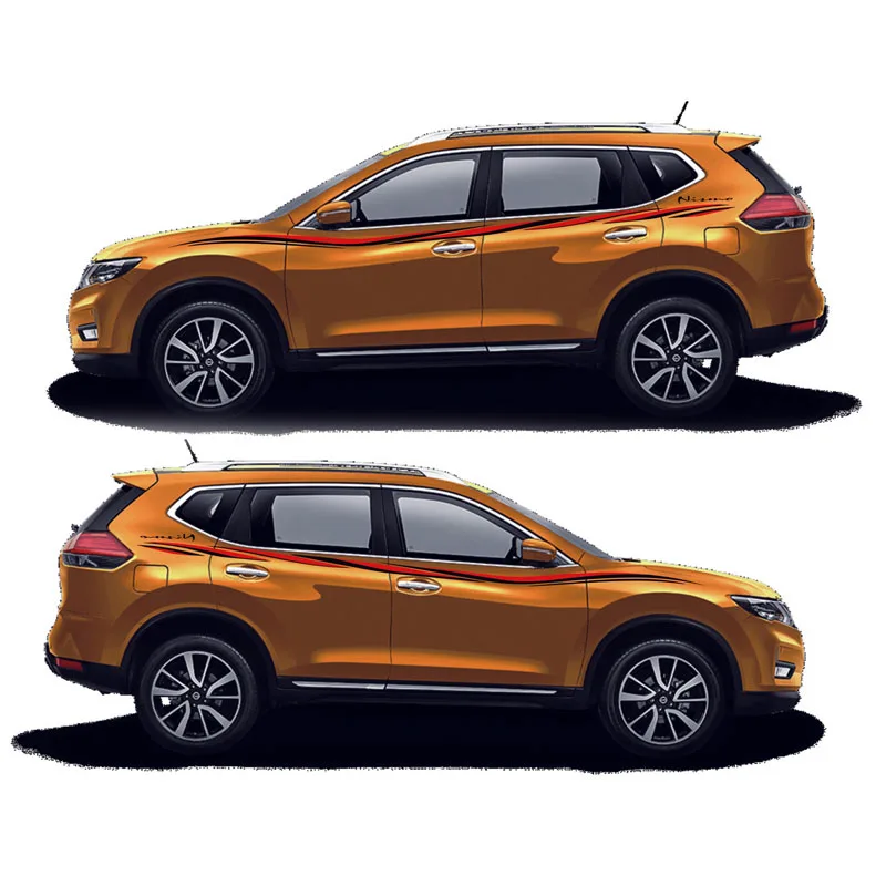 Автостайлинг TAIYAO Спортивная Автомобильная наклейка для Nissan Rogue 2014-2020