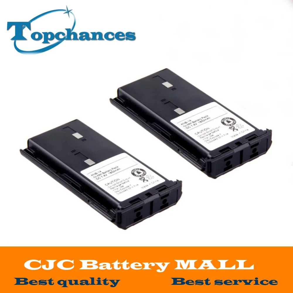 Высококачественный аккумулятор для KNB-14A 2x1800 мАч KENWOOD TK-2102 TK-2107 TK-3101 TK-3102 TK-3107 |