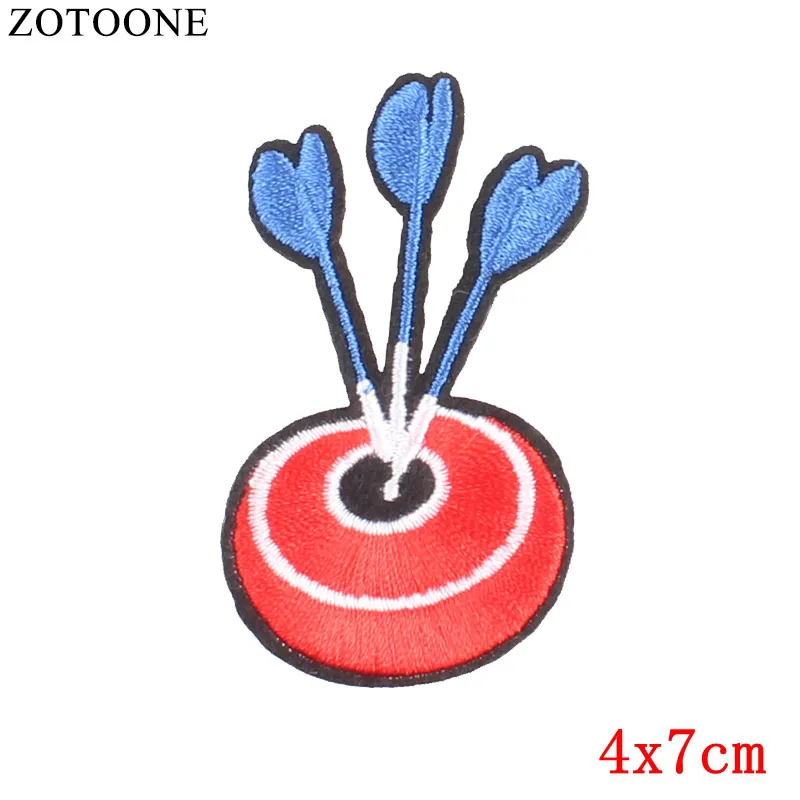 ZOTOONE милые Mend нашивки значки письмо вышитая аппликация швейная одежда наклейки