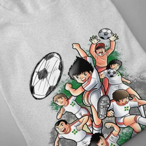 Мужская футболка Captain Tsubasa новый дизайн качественные модные футболки из 100% хлопка