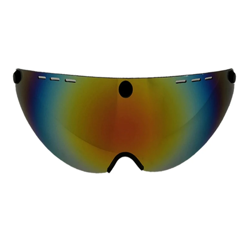 LOCLE Магнитные очки велосипедные шлемы очки Casco Ciclismo Gafas 3 цвета(только соответствует фиксированный шлем - Цвет: Colorful