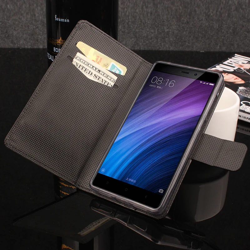 HongBaiwei для чехол Xiaomi Mix Обложка Роскошный кожаный Crazy Horse Флип Бумажник телефон