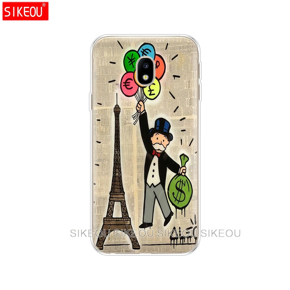 Силиконовый чехол для телефона Samsung Galaxy J3 J5 J7 2017 J330 J530 J730 PRO j2 2018 Magic Money Man|Бамперы| |