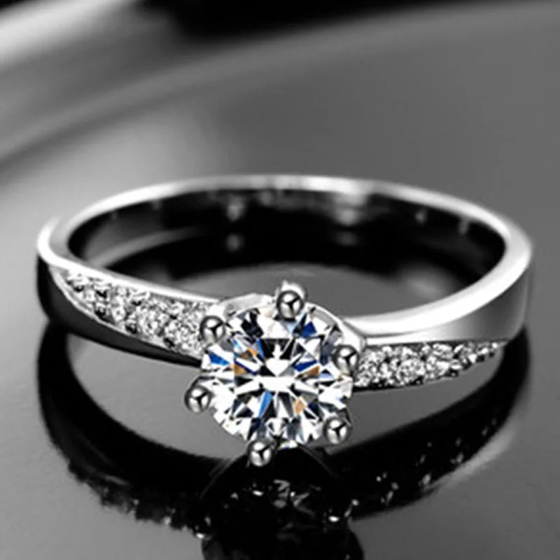 Кольцо для женщин обручальное кольцо девушек Anillos Mujer геометрический циркон