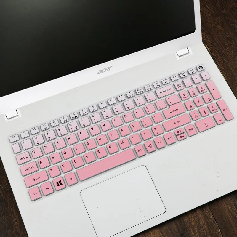 Силиконовые покрытие для клавиатуры acer Aspire e15 E5-573G 532 522 V3-574 F5-572G VN7-592G T5000 TMP258 15 6