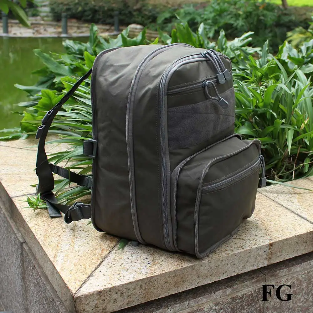 Flatpack D3 Тактический Рюкзак гидратация Перевозчик Molle Чехол страйкбол военная экипировка многоцелевой штурмовой рюкзак для нагрудной установки - Цвет: FG