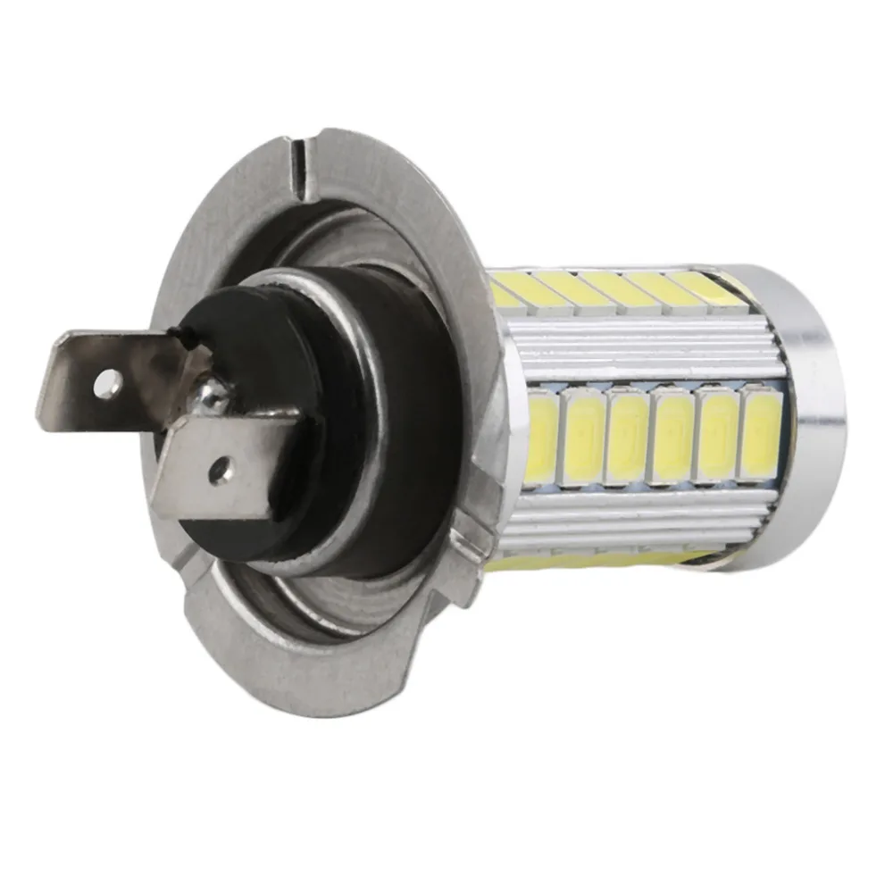 1Piece H7 Super Bright White 5630 SMD 33 LED Auto Car Fog Driving Light Lamp Bulb Led Headlight Hot Sell | Автомобили и мотоциклы