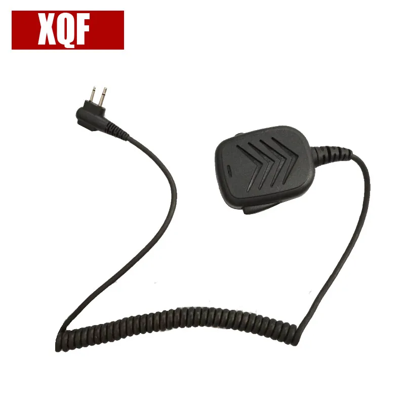 XQF 2pin PTT микрофон Микрофон PU провод для Motorola радио GP88 EP450 Mu11c Mu12 CLS1110 CLS1410 рация |