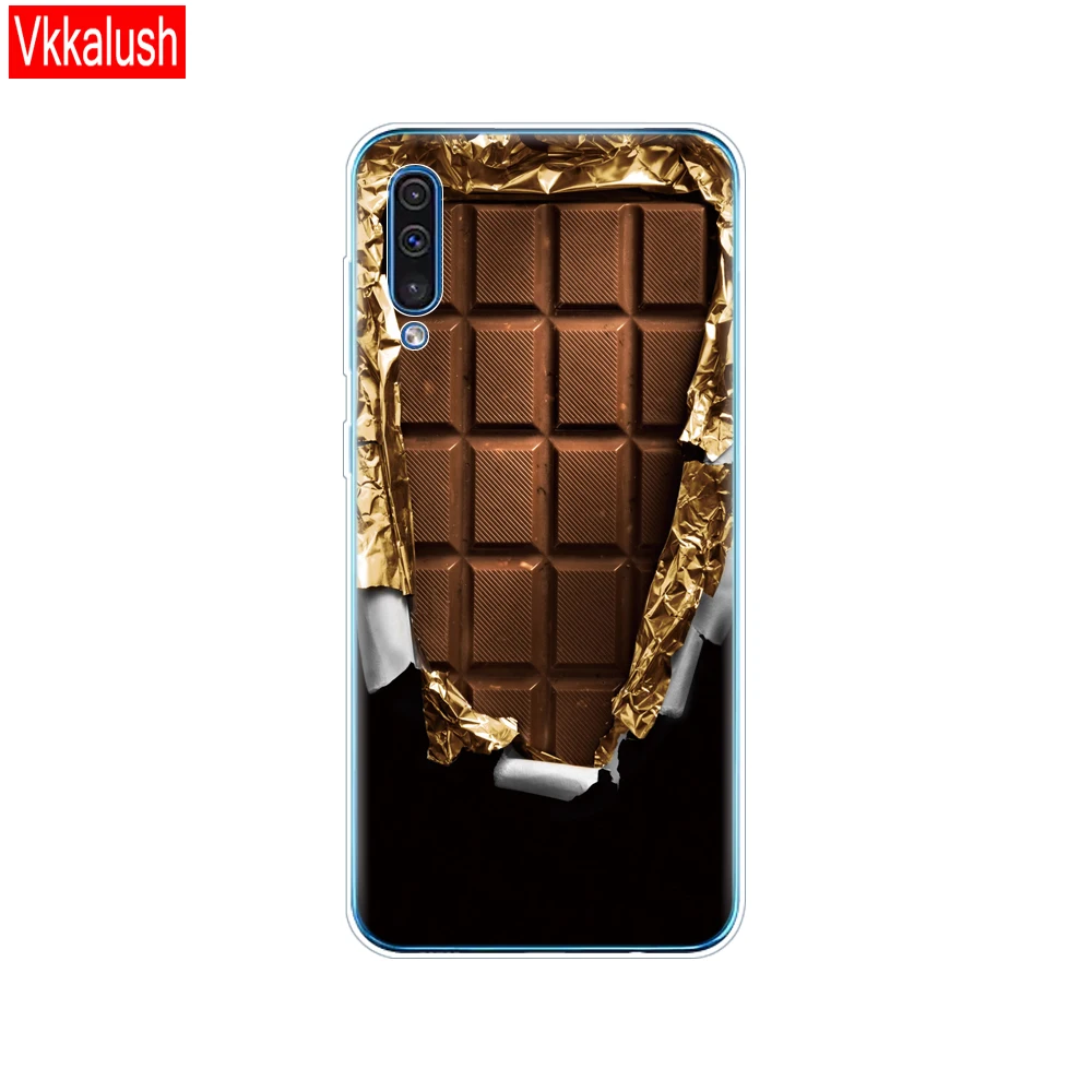 80084 Чехол для samsung Galaxy A50 силиконовый прозрачный Футляр задняя крышка чехол для телефона для samsung A50 A505 A505F SM-A505F мягкий чехол 6,4 - Цвет: 80084