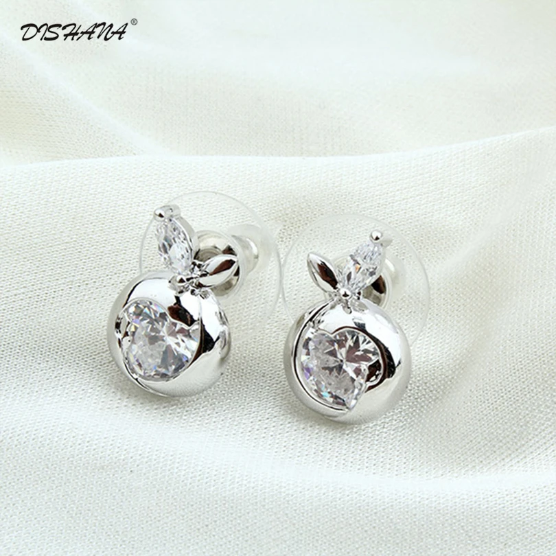 Роскошные серьги гвоздики золотого цвета 2018 модные ювелирные украшения для