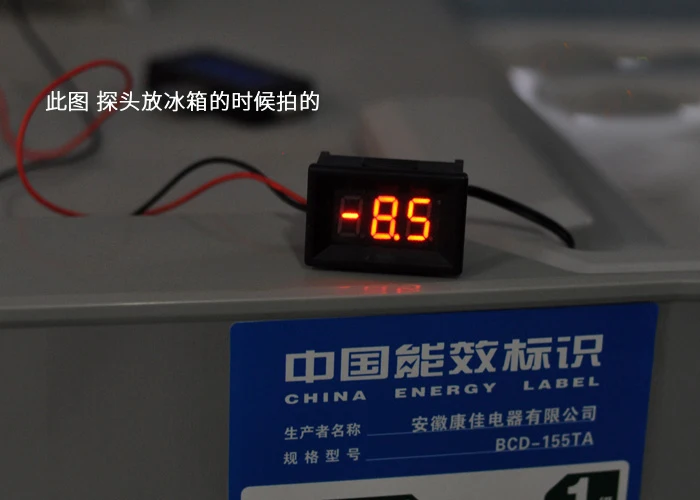 dc 12V 24v LED Display Digital Temperature Meter -40c~+ 120c led Thermometer Sensor 1.5M probe | Электронные компоненты и