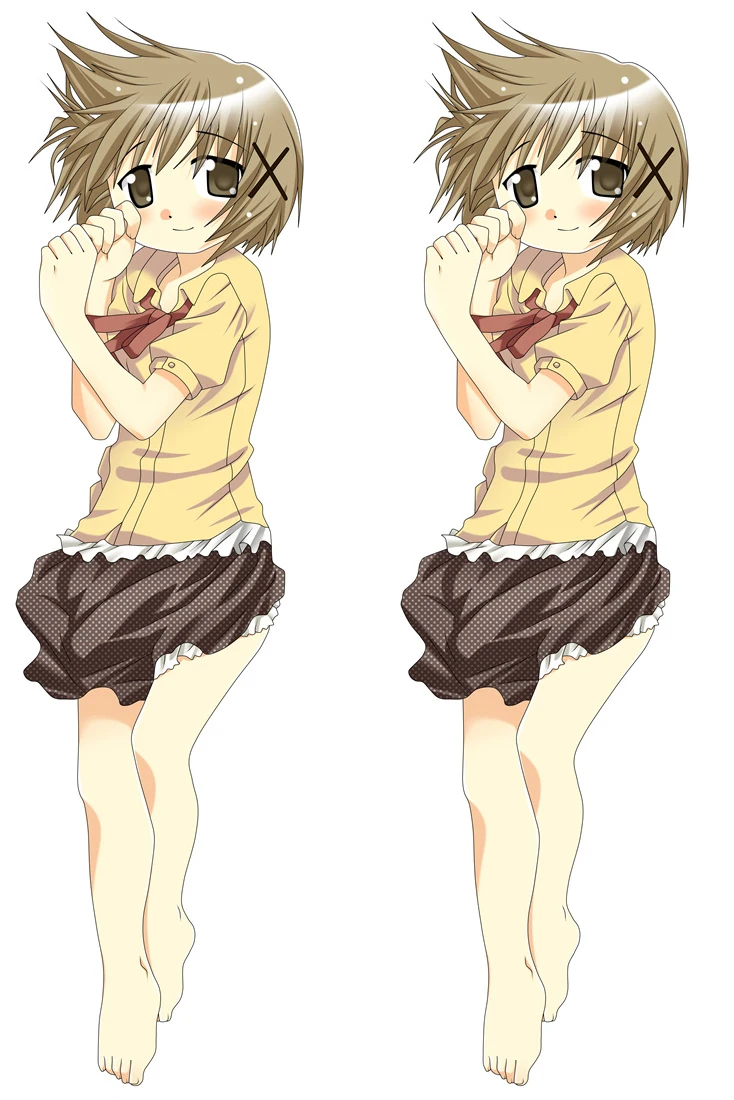 Аниме Hidamari рисунок персонажей сексуальная девушка Юно Miyako Nazuna отаку Подушка