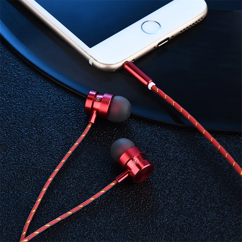 Профессиональные Металлические Наушники вкладыши Moysdio проводные наушники 3 5 мм