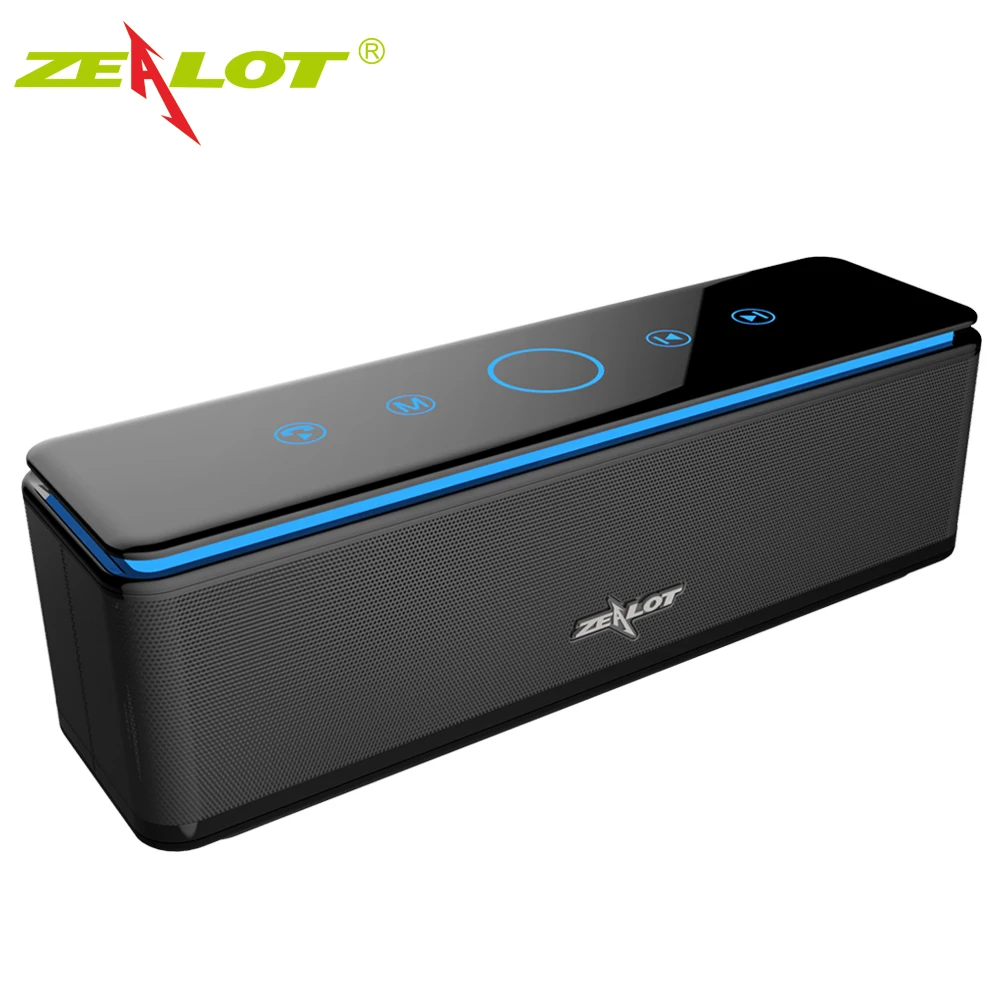 26 Вт Мощный Altavoz Bluetooth динамик с сенсорным управлением 4ch Caixa de Som Superbass Саундбар портативный динамик AUX TF вход Powerbank