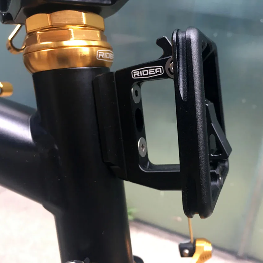RIDEA Велосипед сумка кронштейн передний блок несущей для Brompton 59g