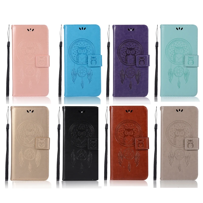 Телефон Etui для Coque Nokia 5 чехол Роскошные Сова кожаный бумажник откидная крышка для Nokia 5 Nokia5 Корпус Capinha