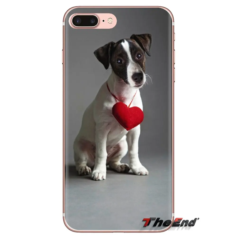Jack Russell Terrier Dog Pup Puppy For Samsung Galaxy A3 A5 A7 A9 A8 Star A6 Plus 2018 2015 2016 2017 TPU Transparent Case Cover |