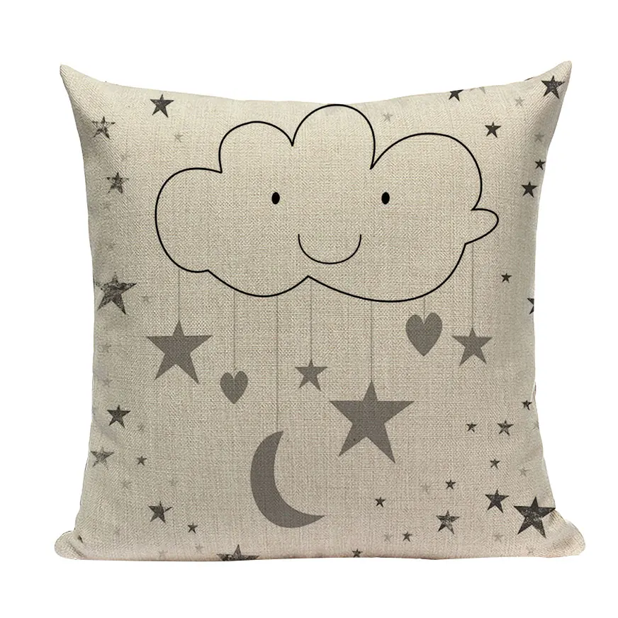 L71-9 Красивая одежда с буквами GeometryCushion крышка льняные и хлопковые Высокое качество Подушка Чехол Диван Спальня кресла диван домашний декор декоративная наволочка для подушки - Цвет: L71-9