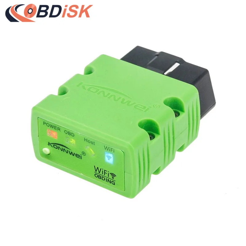 KONNWEI KW902 WIFI ELM327 Авто OBD2 считыватель кодов Мини диагностический сканирующий