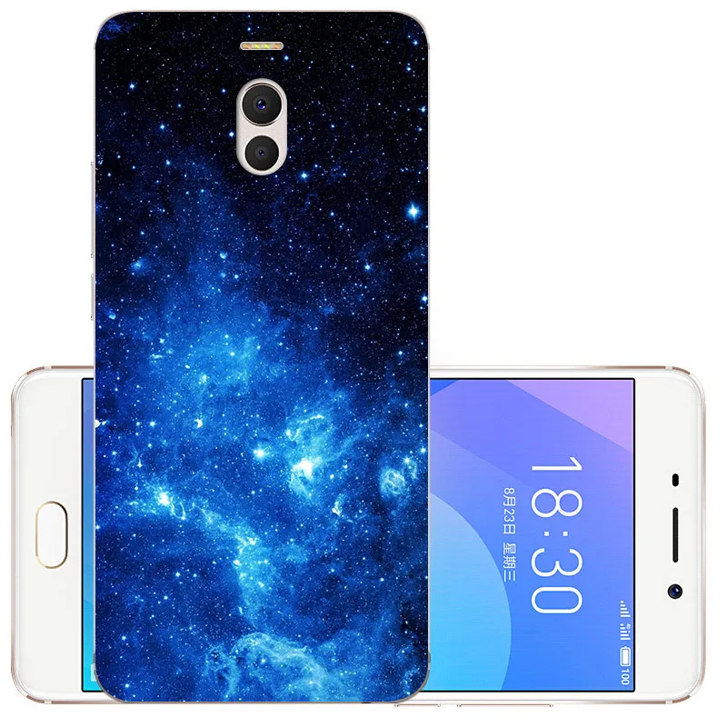 Fanatu ТПУ Meizu M6 Note M721H силиконовый чехол для телефона 5," Meizu M6 Note Мягкий защитный чехол для задней панели m 6note чехол с изображением цветов - Цвет: LXY