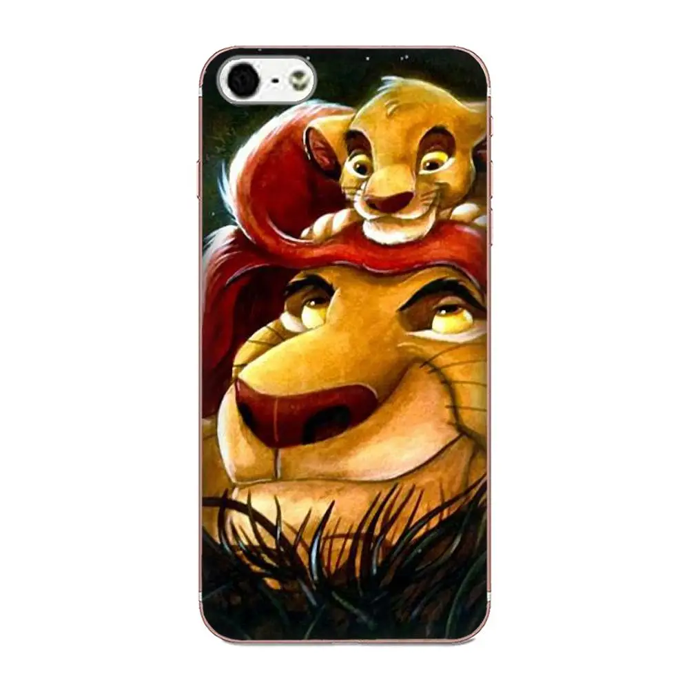 Мягкий ТПУ дизайн по индивидуальному заказу Le Roi Lion King для Sony Xperia Z Z1 Z2 Z3 Z4 Z5 compact Mini