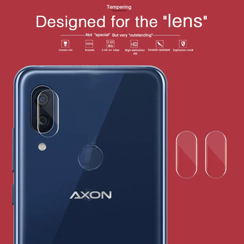 Аксессуар для задней камеры, Защитная пленка для экрана для zte A606 AXON 9 Pro 9Pro AXON9Pro Z18MINI из закаленного стекла, Защитная пленка для камеры