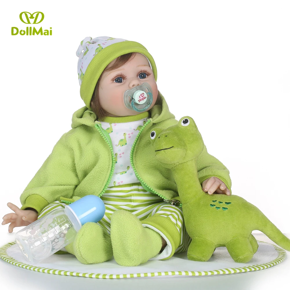 Лидер продаж куклы bebes reborn силиконовые baby милый реалистичный подарок на
