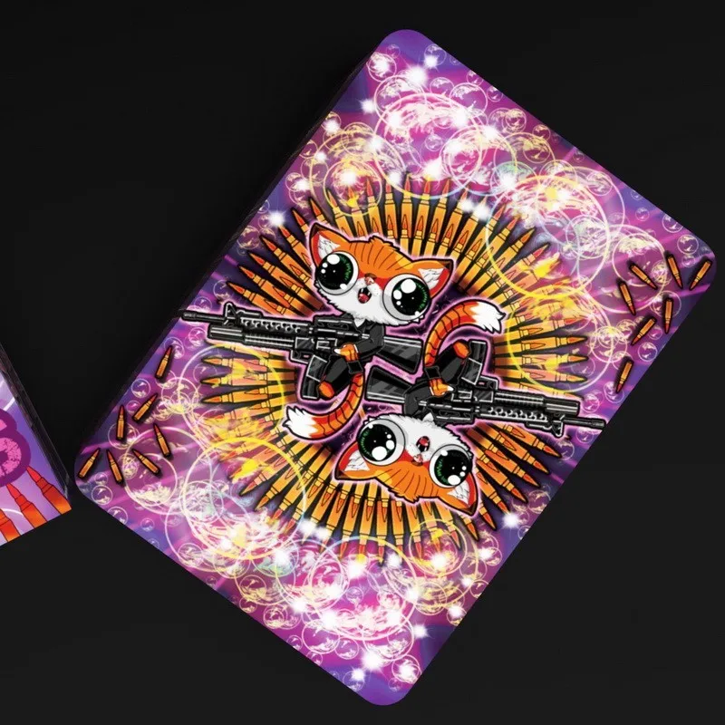 Angry Pussies Playing Cards Poker Size Deck USPCC Custom Limited Edition Sealed Magic Props | Игрушки и хобби