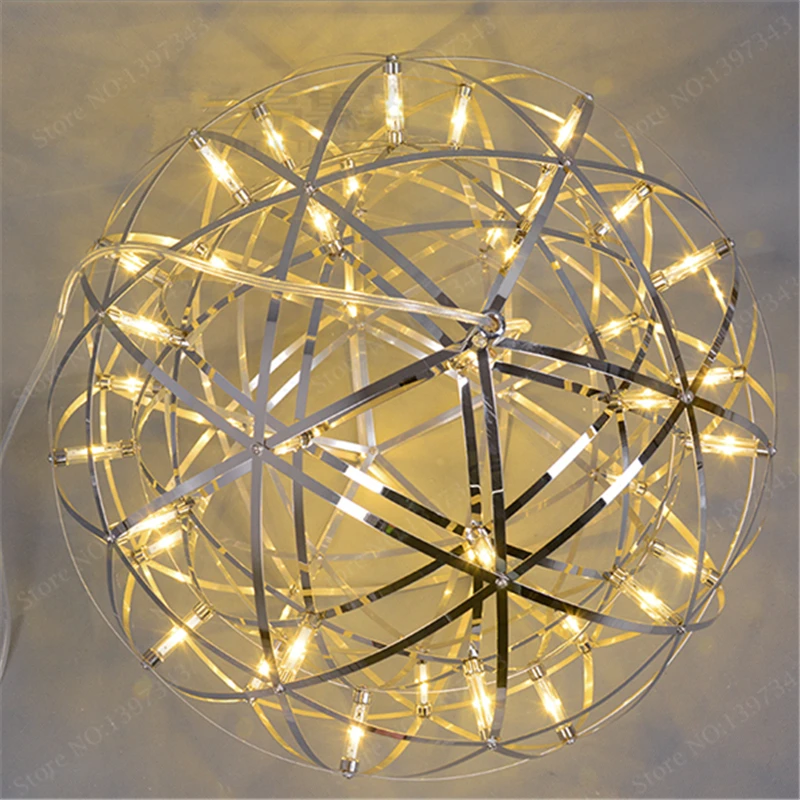 Светодиодные фейерверки из нержавеющей стали Dia20/30/40/45/50/60/65 см|light stamp|light italianlight