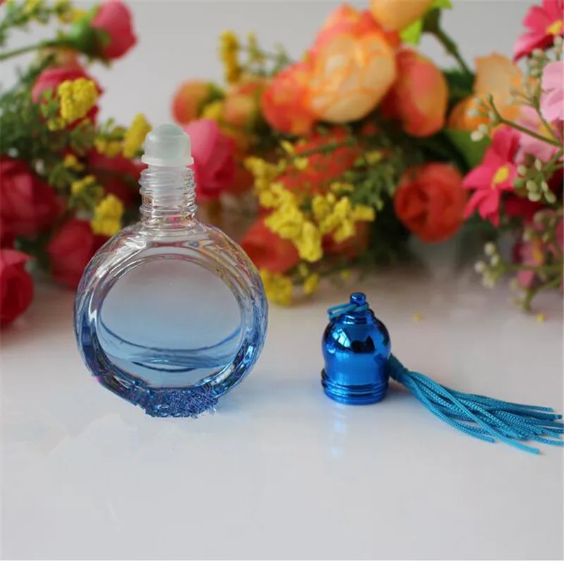 Free Shipping 8ml Colorful ball Glass Perfume Roll On Bottles Empty Parfumes Essence Oil Packaging Containers Retail Wholesale | Красота и