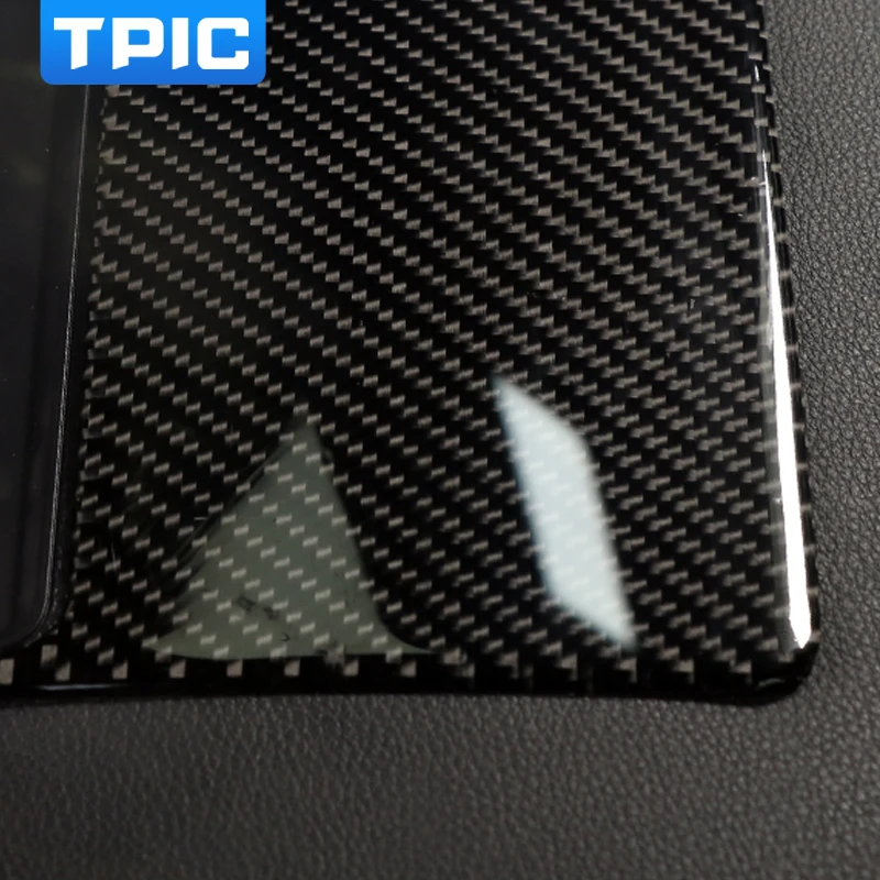 

Car Modification Accessories Carbon Fiber Central Control Navigation Screen Decor Sticker Trim Cover Car Styling For Audi A3 S3