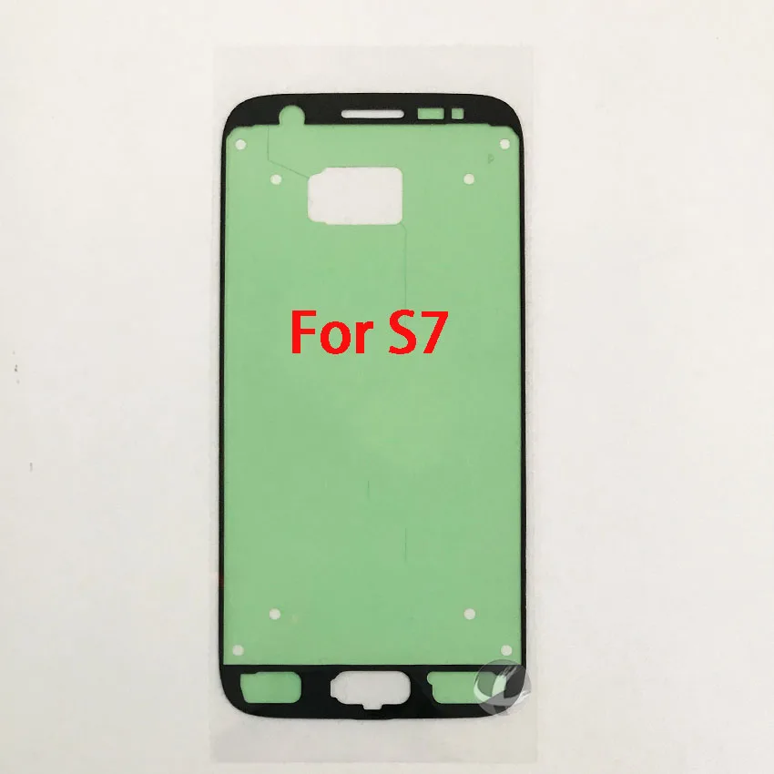 1 шт. наклейка на переднюю раму ЖК-экрана для Samsung Galaxy S3 S4 S5 S6 S7 Edge S8 S9 S10 Plus