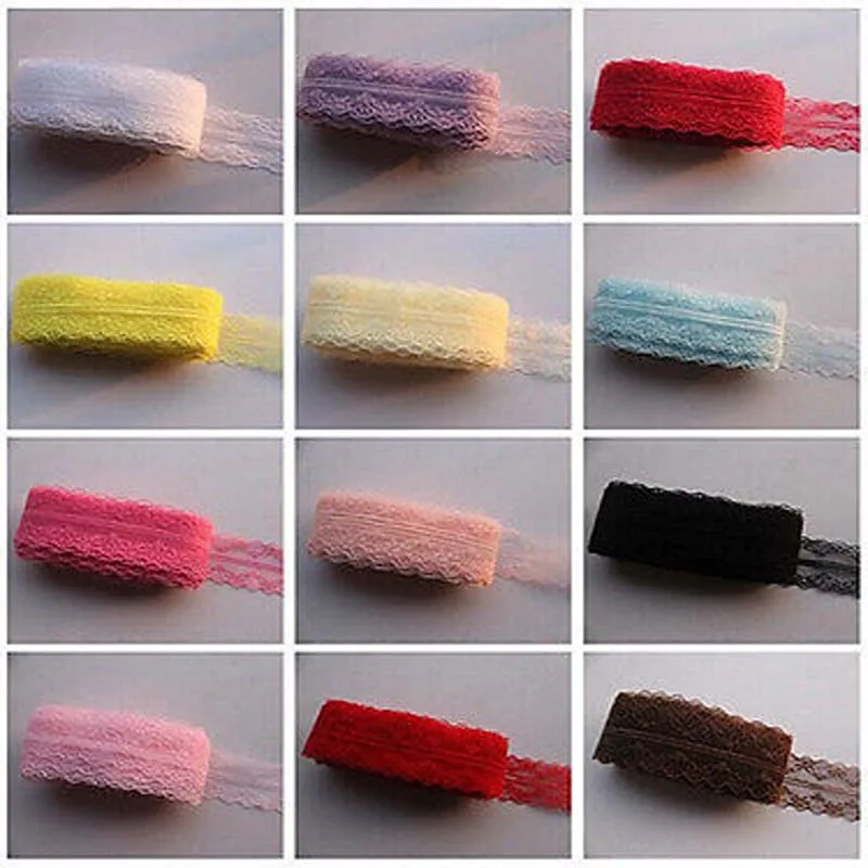 

Wholesale! New 10 Yard Beautiful Handicrafts Embroidered Net Lace Trim Ribbon