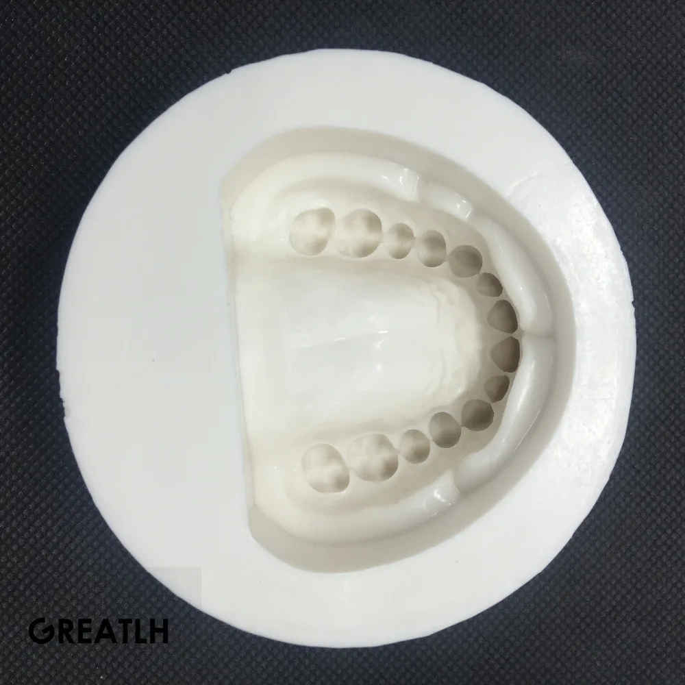 2 шт./компл. гипс стоматологический модель формы полный полостной блок|set dental|dental