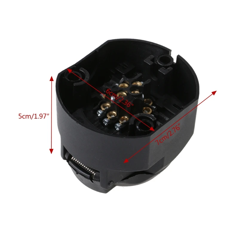 

Universal 13 Pin To 7 Pin Euro Caravan Socket Plug Connector Adapter Plug Towbar