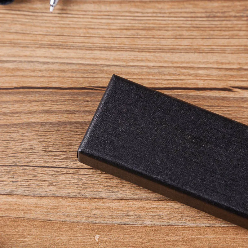 Креативная черная коробка для упаковки ручек бизнес авторучки Пеналы школьных