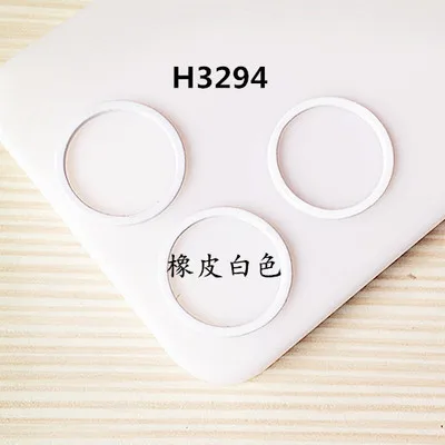 Оптовая продажа 100 шт. резиновые цвета искусственный сплав Hollwo Out круглые