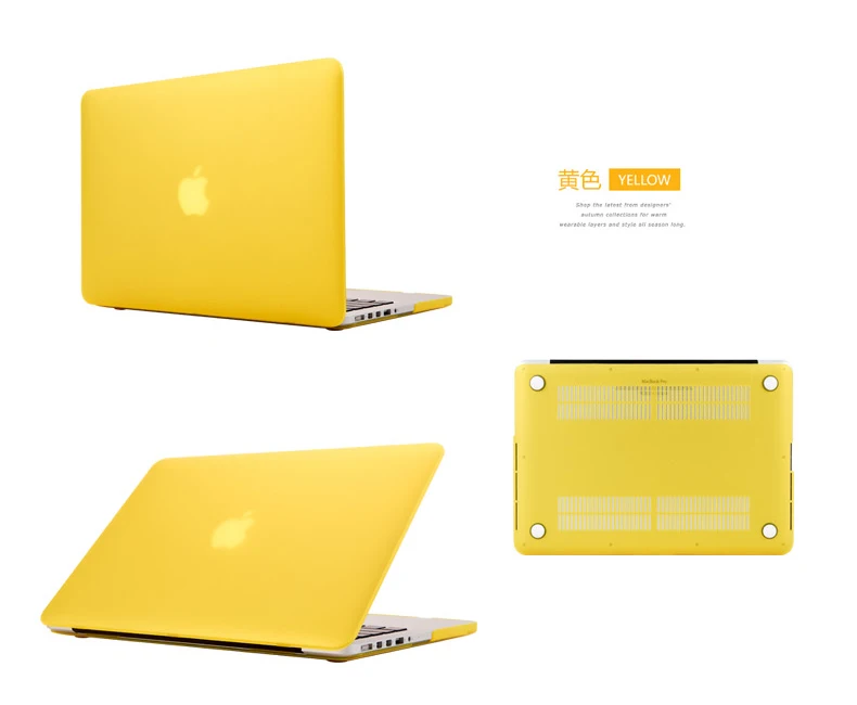 Матовый прорезиненный жесткий чехол + для клавиатуры Macbook Pro 13 15 16 A2141 Retina 12 Air 11 A2159