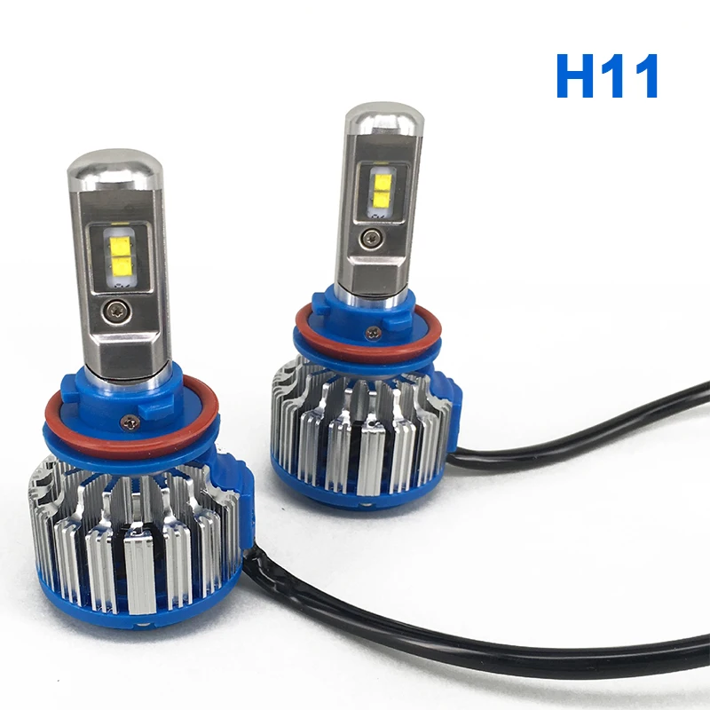 Atreus автомобильный головной светильник H7 светодиодный H8/H11 9005 HB4/9006 9012 70 Вт 7000lm Авто