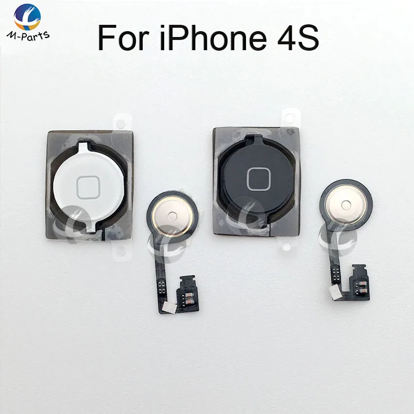 Кнопка Home для iPhone 4 4S 5 5S 5C SE с гибким кабелем меню клавиша высокое качество новинка