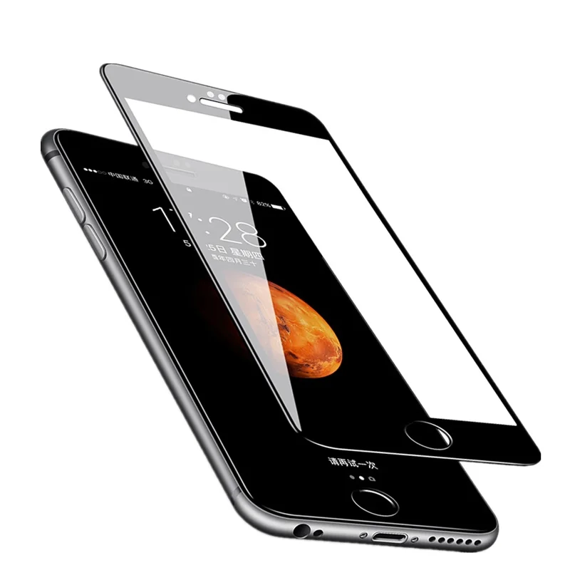 3D закругленные края полное покрытие экрана протектор для iphone 6 6s закаленное