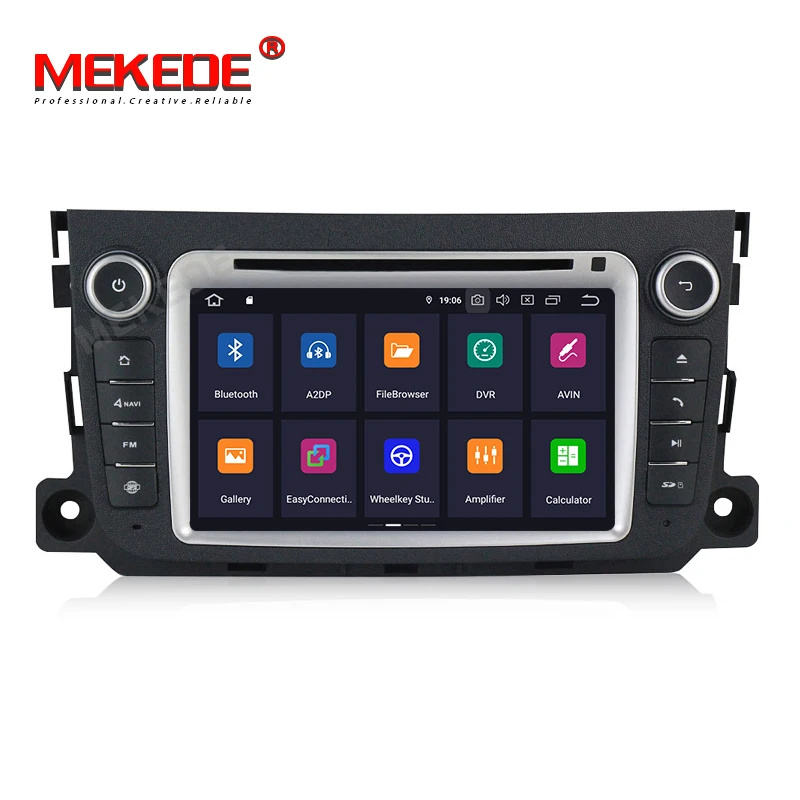 PX30! Чистый android 9 0 автомобильный мультимедийный плеер для Benz SMART 2011 2014 с