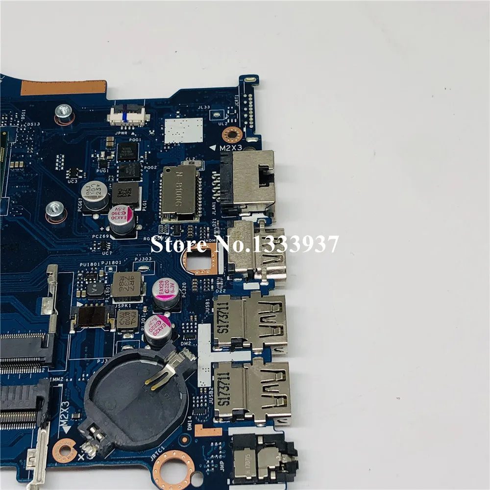924751-601 924751-001 924751-501 для hp 15-BS материнская плата CSL50 CSL52 LA-E801P SR342 i5-7200 100% полностью