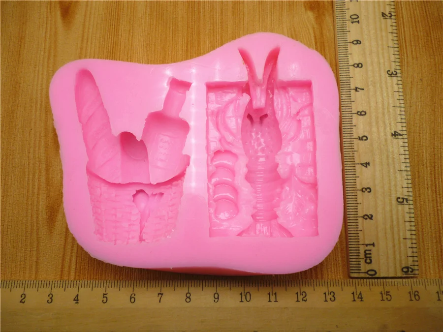 New Design Lobster Classification Lemon Red Wine Bread Cake Mold Chocolate Decoration Tools | Дом и сад