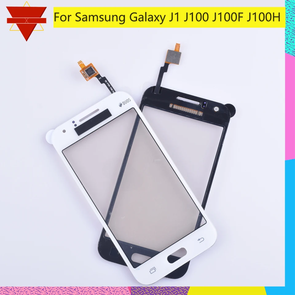 4 3 "для Samsung Galaxy J1 2015 J100 J100F J100FN J100H сенсорный экран дигитайзер Датчик Стекло whit